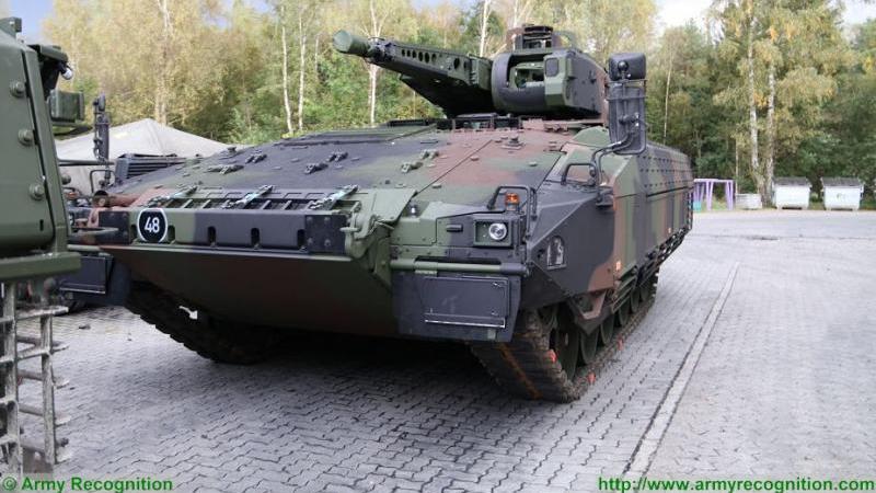 Puma IFV KMW Rheinmetall armoured infantry fighting vehicle