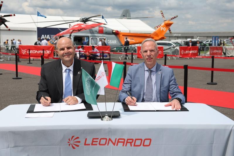 عززت «ليوناردو» Leonardo شراكتها مع شركة «مكاملة للطيران» Mukamalah Aviation